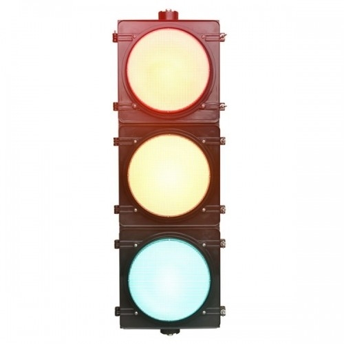 300三聯塑殼機動車燈